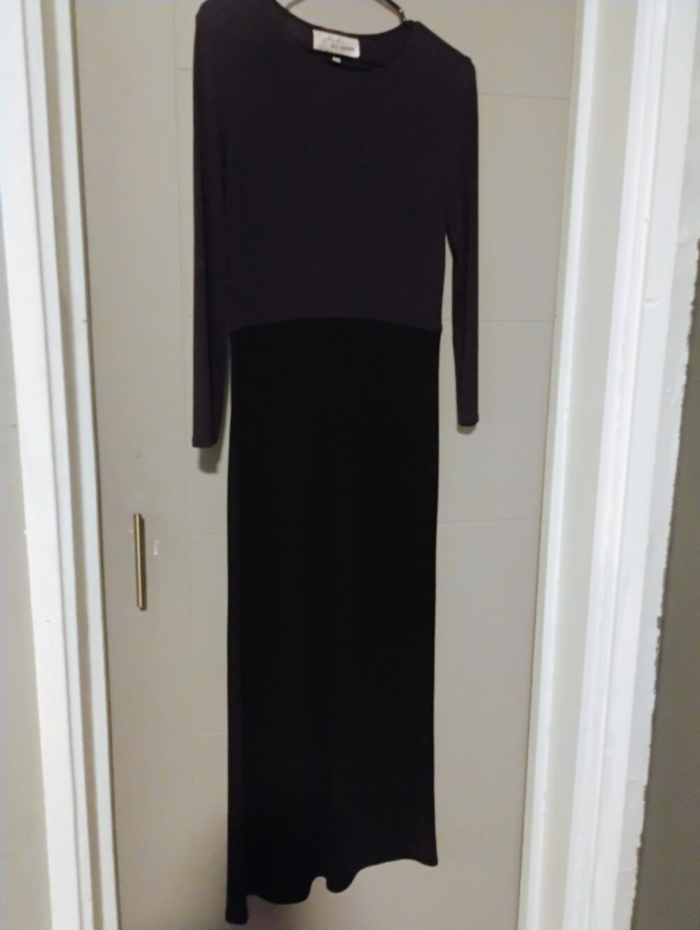 Long Sleeve Black Maxi Dress by Holt Renfrew